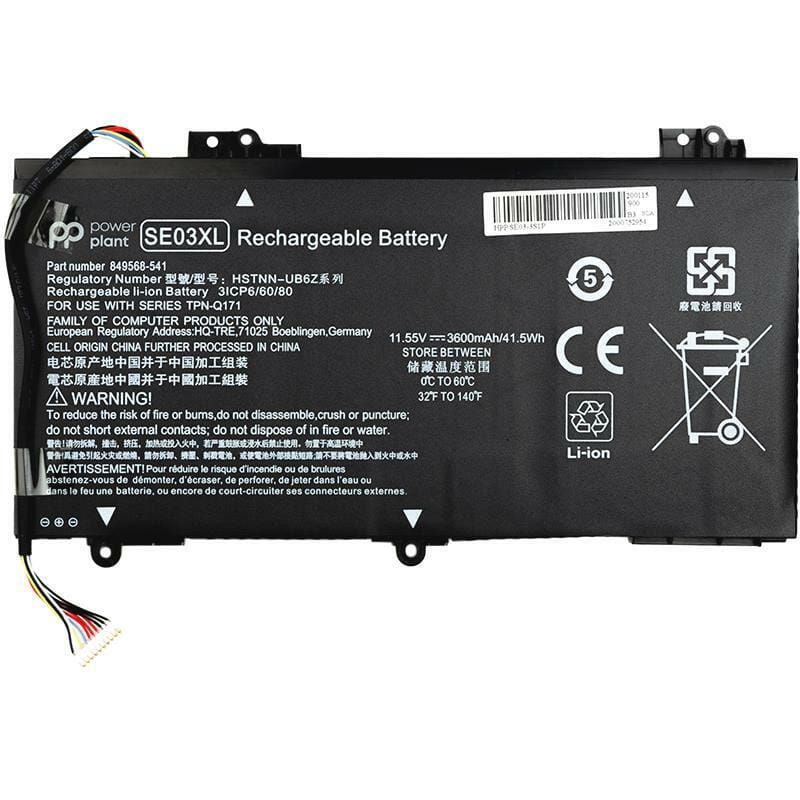 АКБ PowerPlant для ноутбука HP Pavilion 14-AL100 (SE03XL) 11.55V 41.5Wh (NB461356)