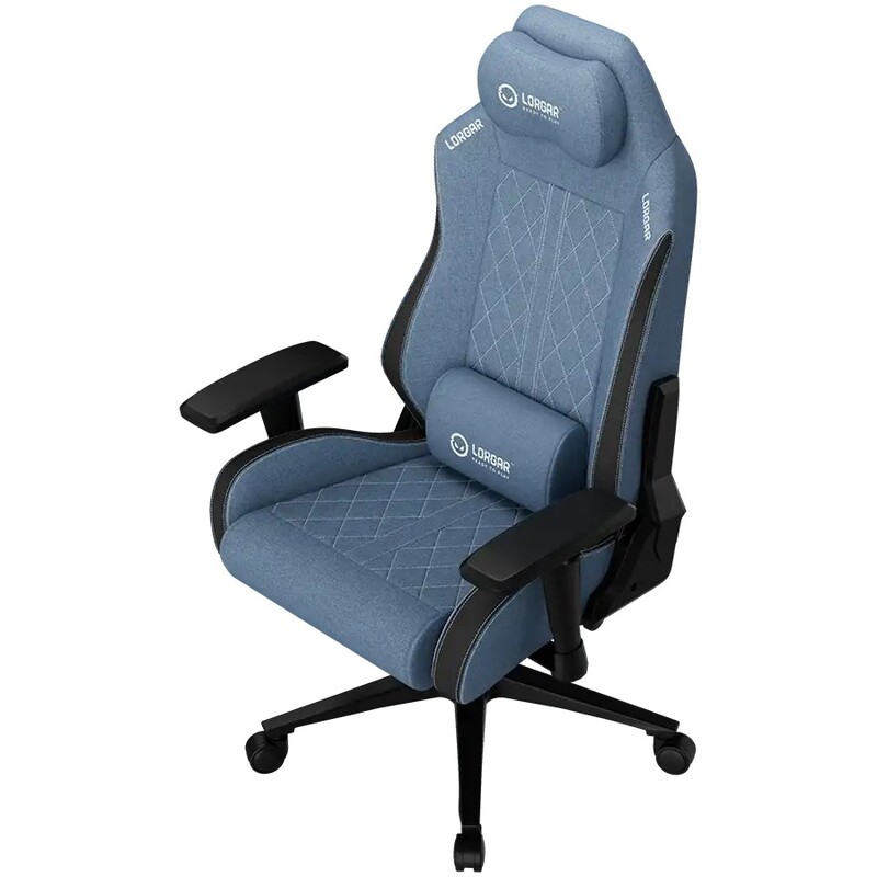 Крісло для геймерів Lorgar Pro CHA41 White/ Blue (LRG-CHA41-BL)