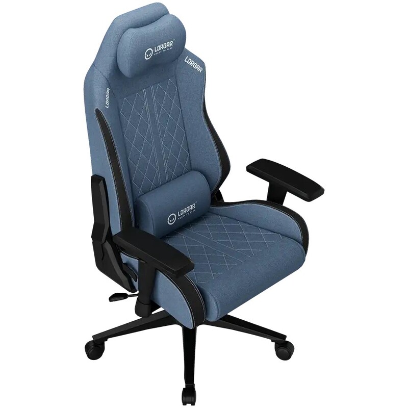 Крісло для геймерів Lorgar Pro CHA41 White/ Blue (LRG-CHA41-BL)