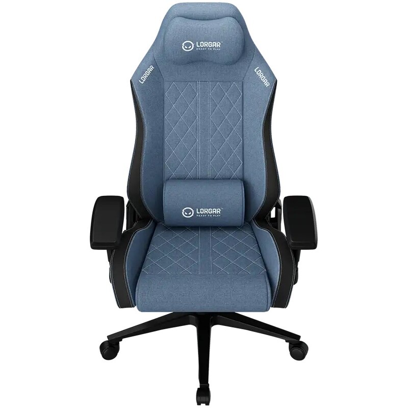 Крісло для геймерів Lorgar Pro CHA41 White/ Blue (LRG-CHA41-BL)