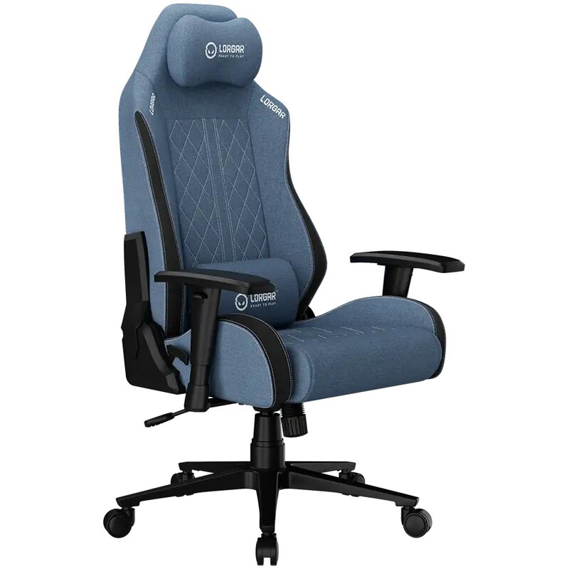 Крісло для геймерів Lorgar Pro CHA41 White/ Blue (LRG-CHA41-BL)