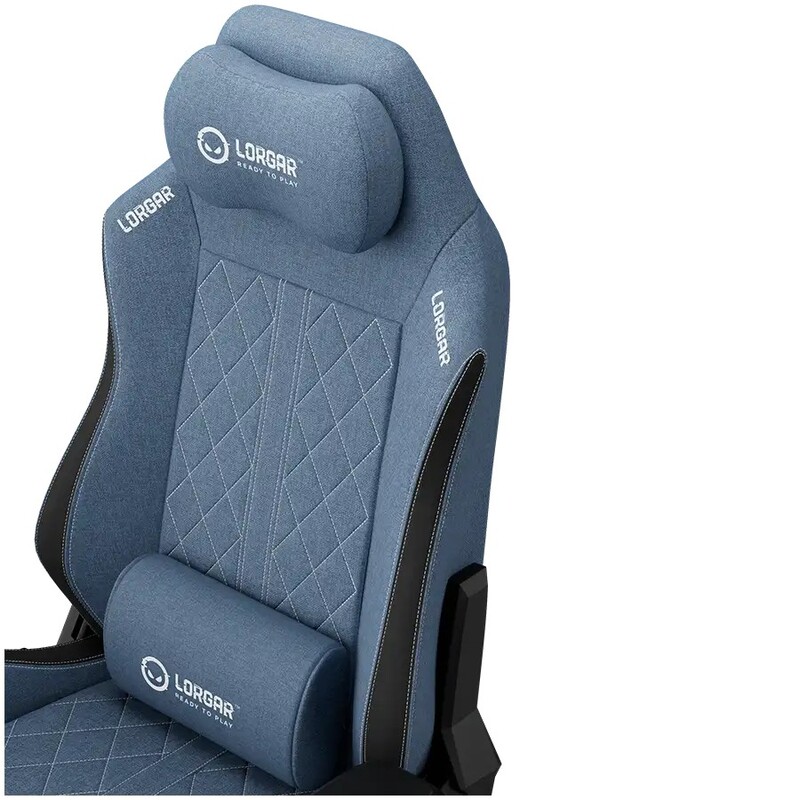 Крісло для геймерів Lorgar Pro CHA41 White/ Blue (LRG-CHA41-BL)