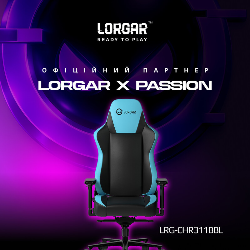 Кресло для геймеров Lorgar Base 311 Blue (LRG-CHR311BBL)