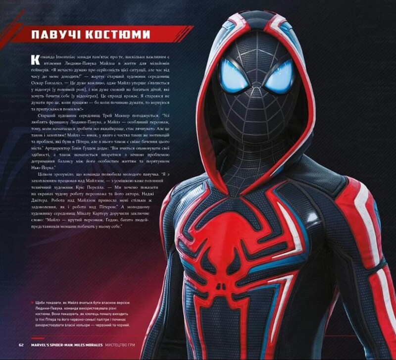 Marvel’s Spider-Man Miles Morales. Искусство Игры