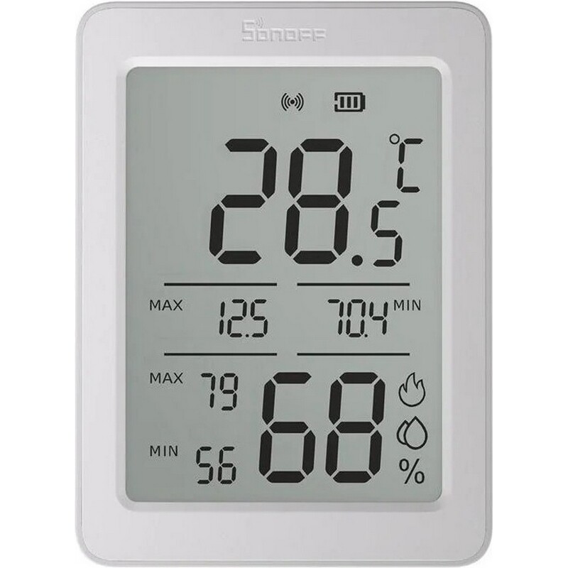 Датчик температуры и влажности Sonoff SNZB-02DR2