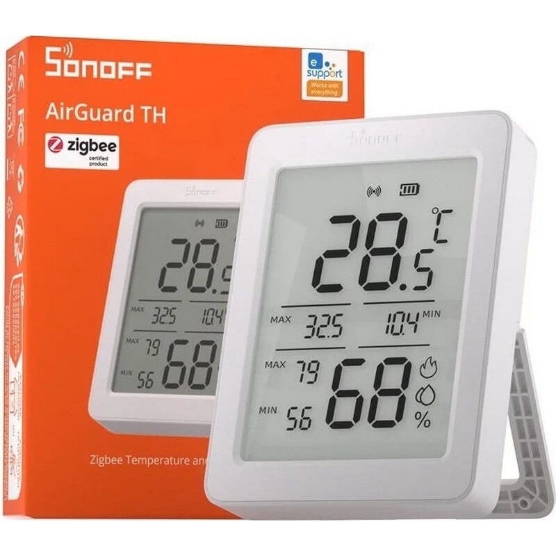 Датчик температуры и влажности Sonoff SNZB-02DR2