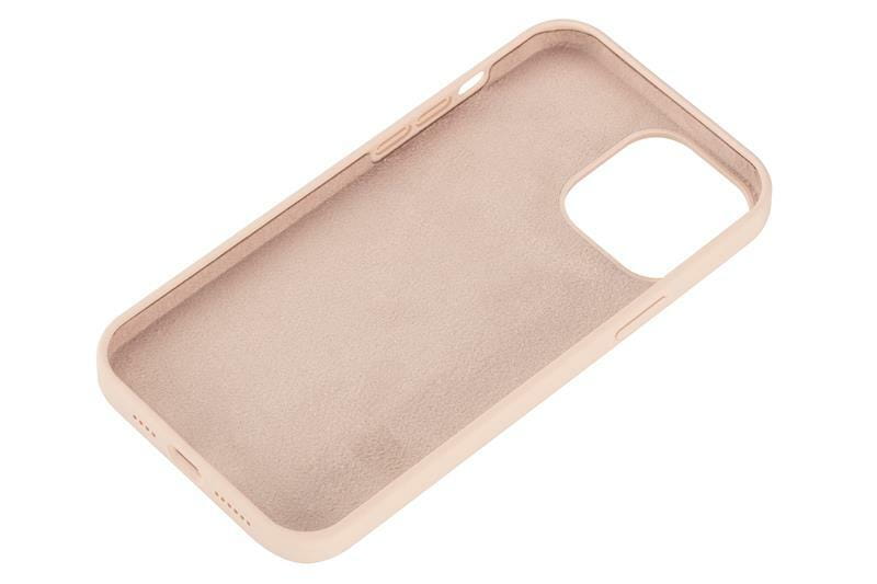 Чохол-накладка 2E Liquid Silicone для Apple iPhone 13 Pro Max Sand Pink (2E-IPH-13PRM-OCLS-RP)