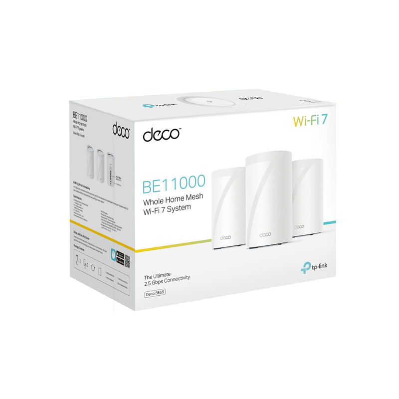 WiFi Mesh-система TP-Link Deco BE65 (3-pack)