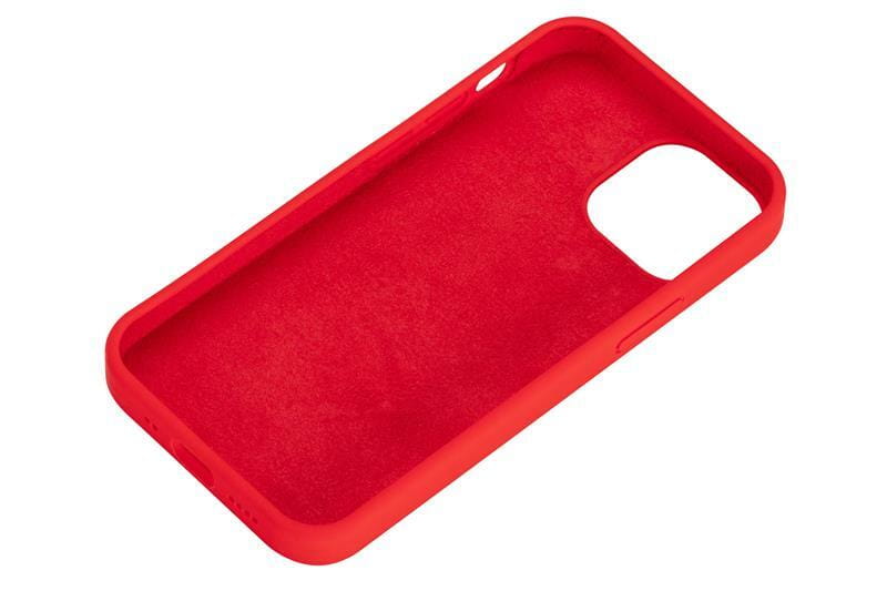 Чохол-накладка 2E Liquid Silicone для Apple iPhone 13 mini Red (2E-IPH-13MN-OCLS-RD)