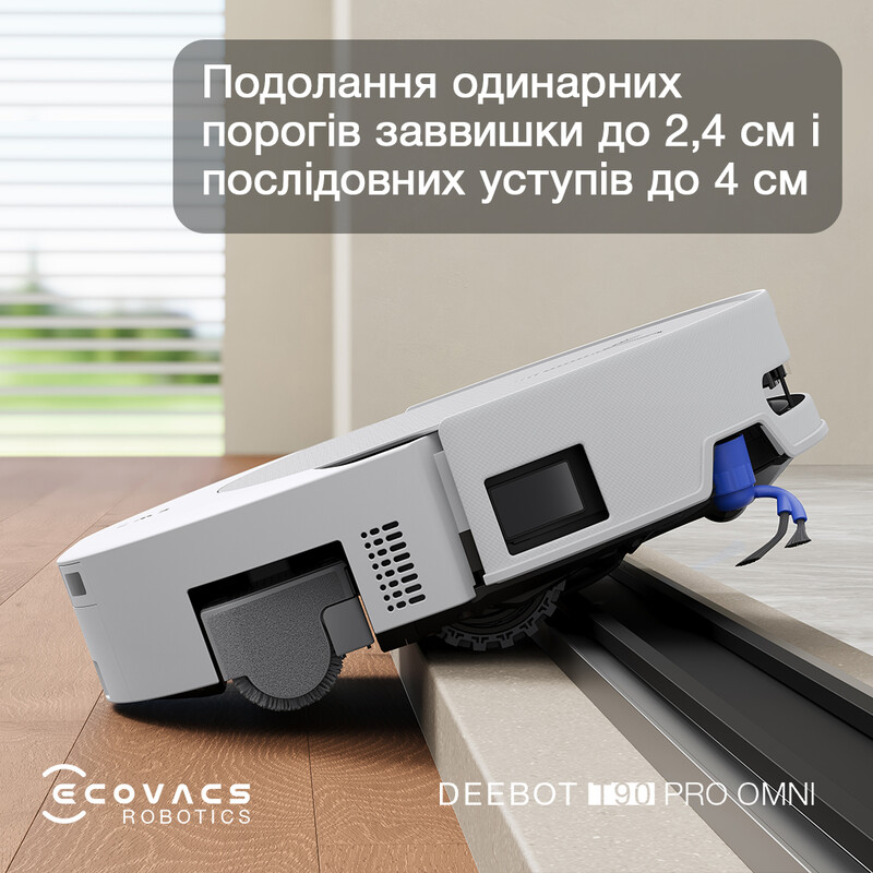 Робот-пилосос Ecovacs Deebot T90 Pro Omni White (DEX95)