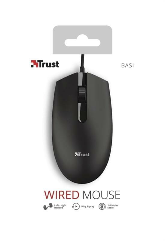 Мышь Trust Basi Black (24271)