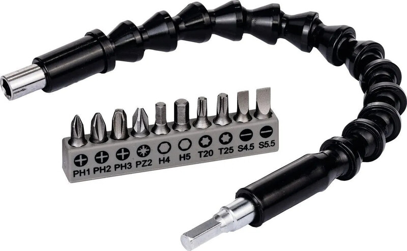 Набір біт Bosch Professional SL,PH,PZ,H,T, 300 мм, 10шт (2.608.522.377)