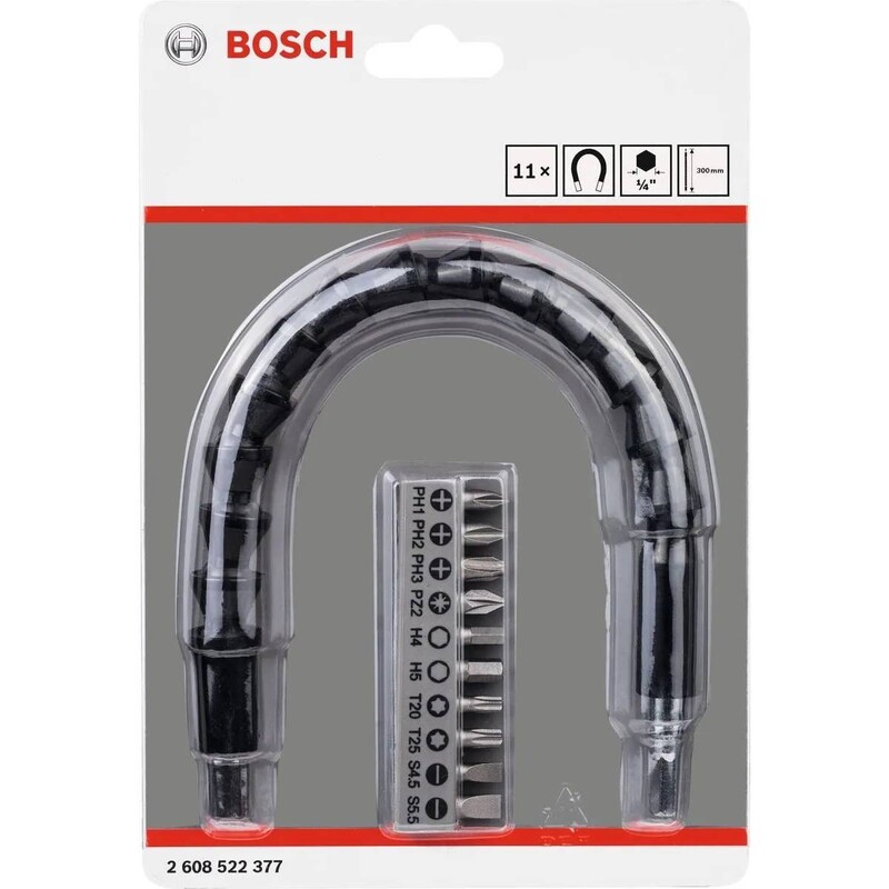 Набір біт Bosch Professional SL,PH,PZ,H,T, 300 мм, 10шт (2.608.522.377)