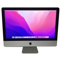 Моноблок Apple iMac (Late 2017) - 21,5" (4096x2304) 4K Retina / Intel Core i5-7400 (3.0 Ghz) / 8GB DDR4 / 1TB HDD / Radeon Pro 555, 2GB / MacOS Monterey - Б/в