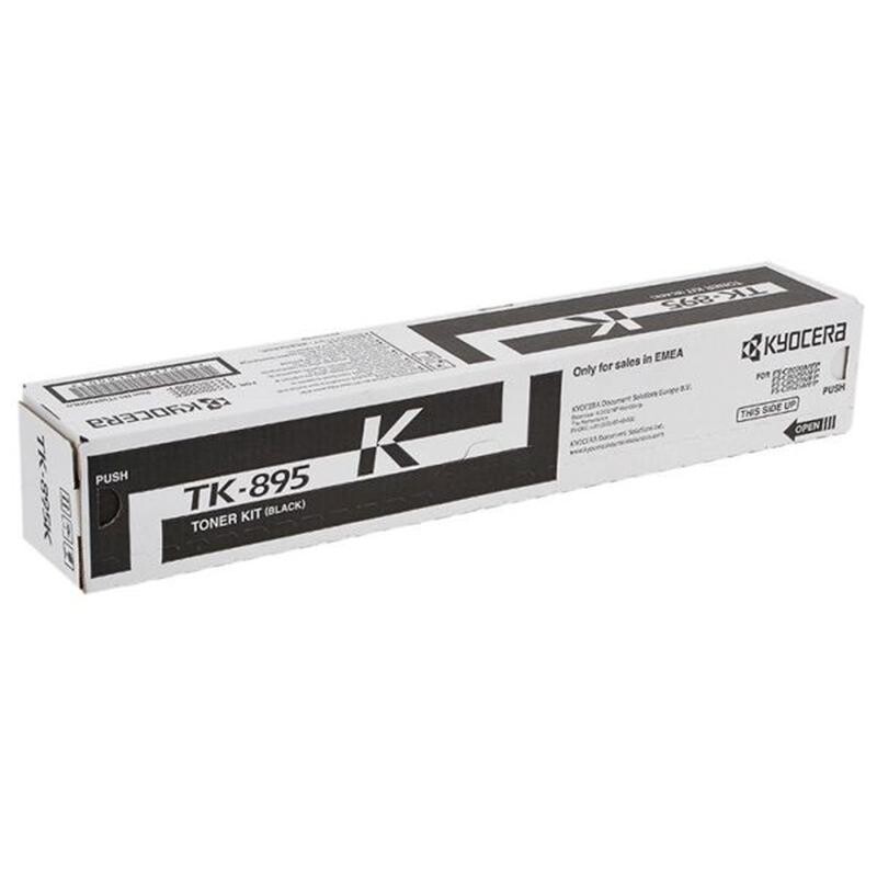 Тонер-картридж Kyocera Mita (1T02K00NL0) FS-C8020/FS-C8025 Black (TK-895K)