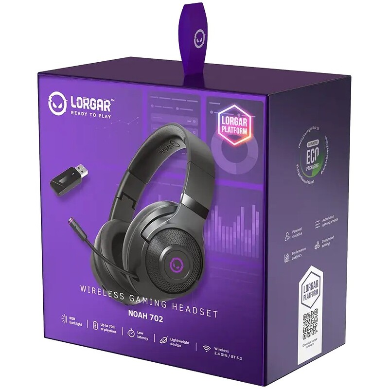 Гарнитура Lorgar Noah 702 Black (LRG-GHS702)