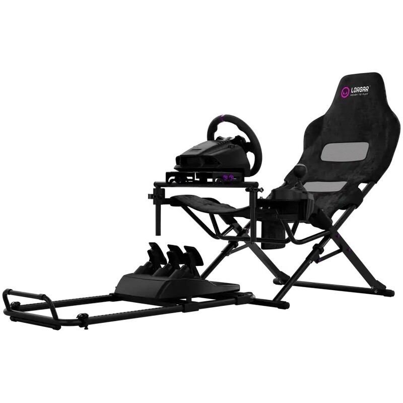 Крісло кокпіт Lorgar Asvanced RAF1 Black (LRG-RAF1)