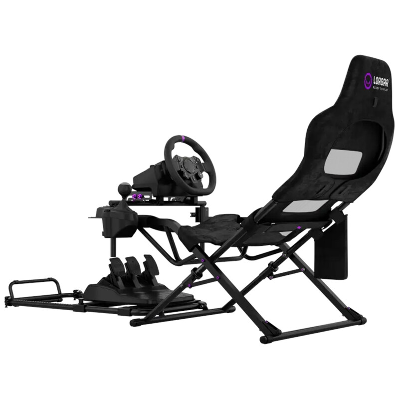 Крісло кокпіт Lorgar Asvanced RAF1 Black (LRG-RAF1)