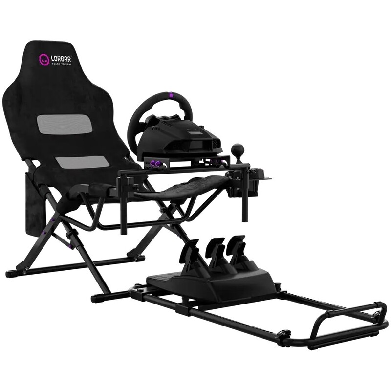 Крісло кокпіт Lorgar Asvanced RAF1 Black (LRG-RAF1)