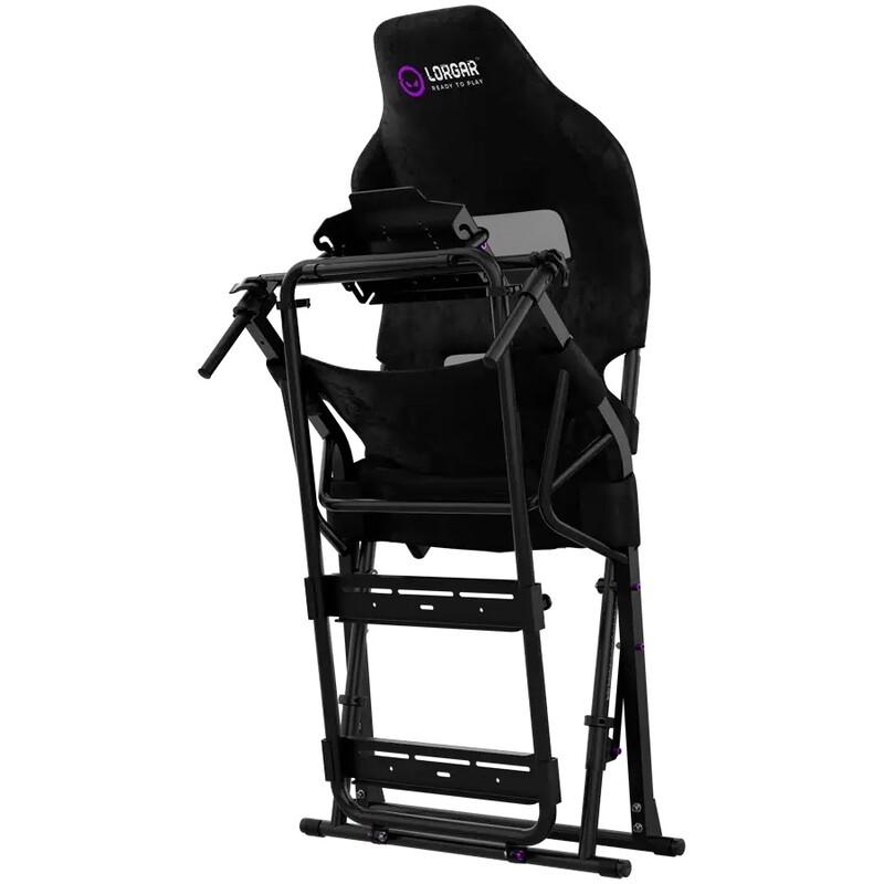 Крісло кокпіт Lorgar Asvanced RAF1 Black (LRG-RAF1)