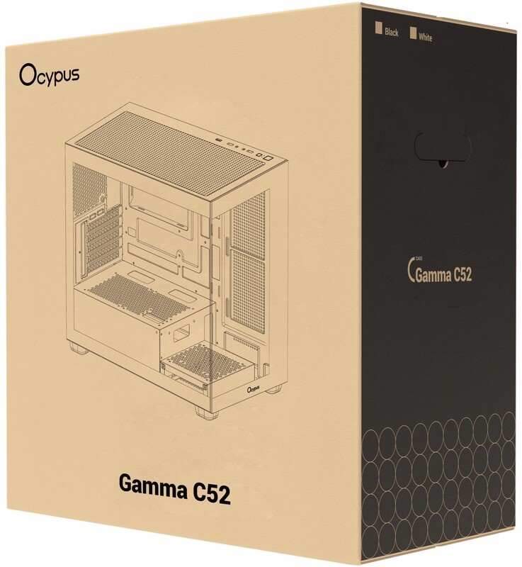 Корпус Ocypus Gamma C52 White (GAMMA-C52-WHD000XX-GL)