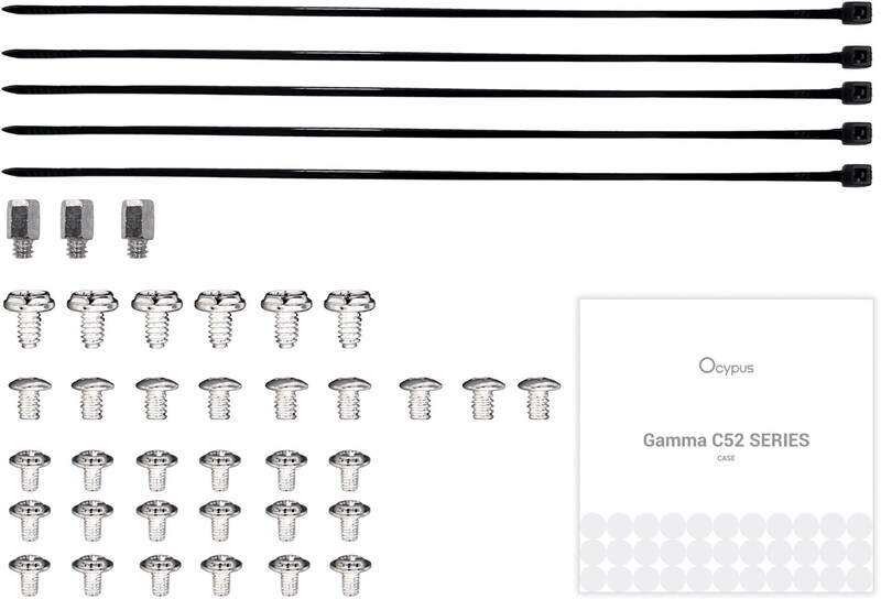 Корпус Ocypus Gamma C52 White (GAMMA-C52-WHD000XX-GL)