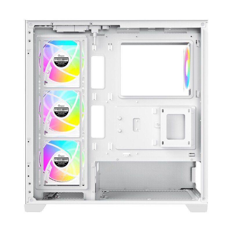 Корпус Ocypus Gamma C72 ARGB White (GAMMA-C72-WHD400XX-GL)