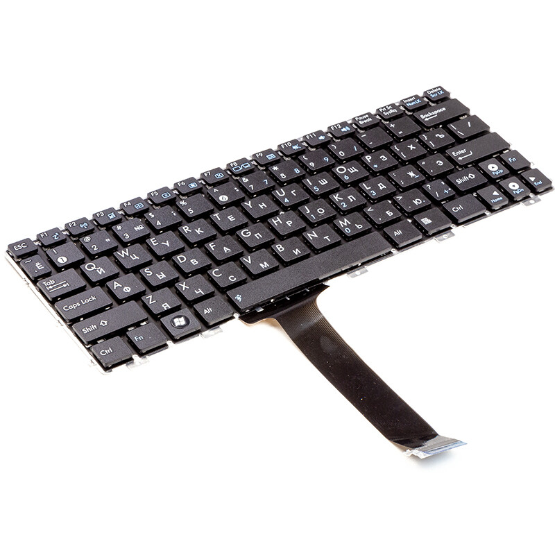 Клавіатура PowerPlant для ноутбука Asus Eee PC 1011CX, 1015BX, чорний, без фрейма (KB310728)