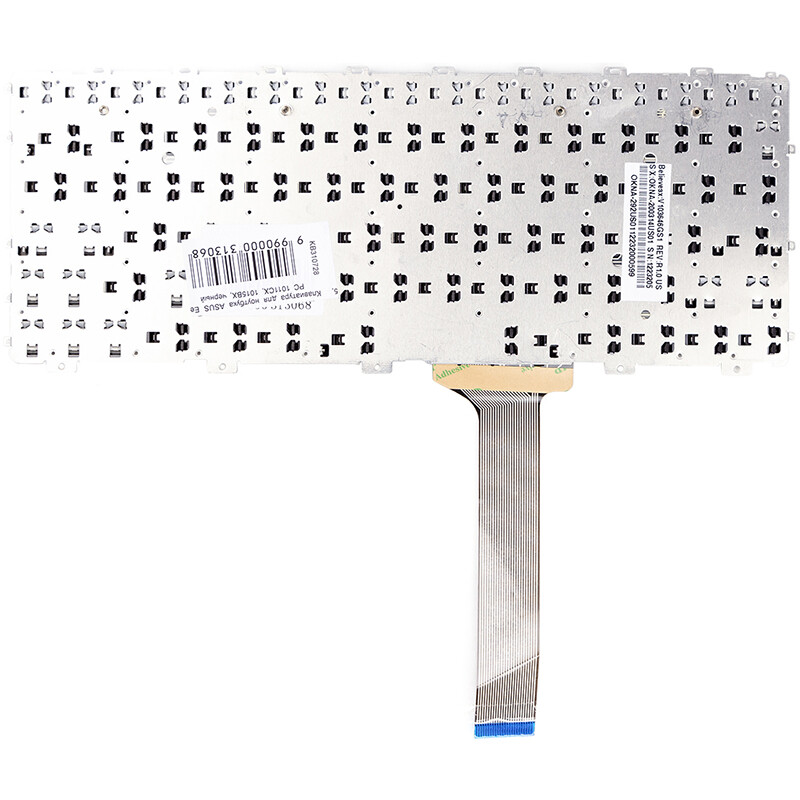 Клавіатура PowerPlant для ноутбука Asus Eee PC 1011CX, 1015BX, чорний, без фрейма (KB310728)