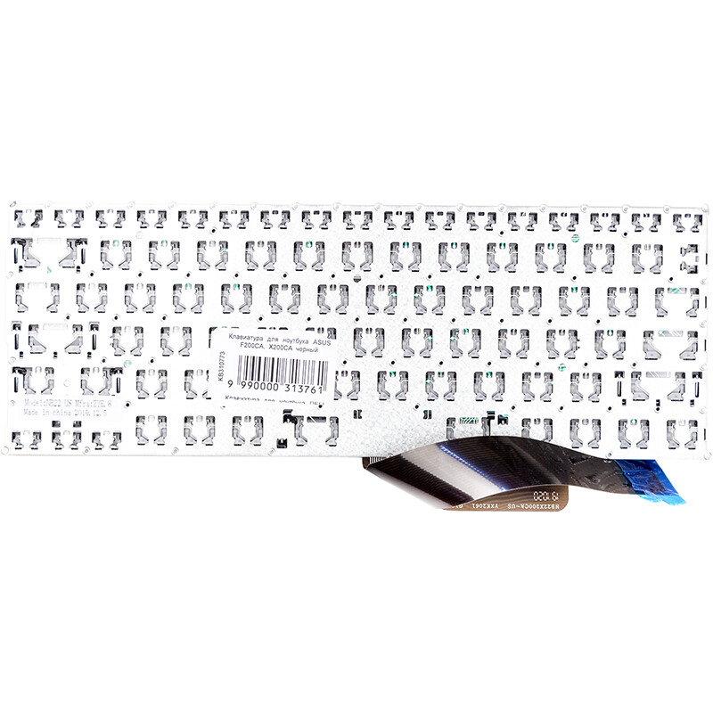 Клавіатура PowerPlant для ноутбука Asus F200CA, X200CA чорний (KB310773)