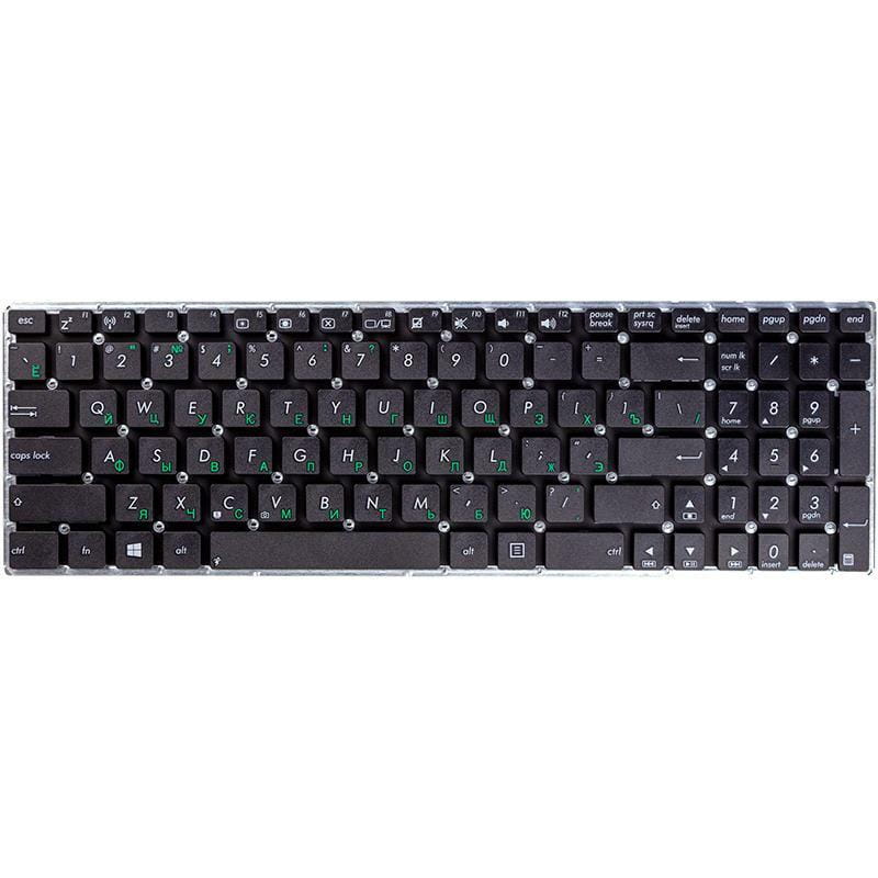 Клавиатура PowerPlant для ноутбука Asus X556, X556U черный (KB310771)