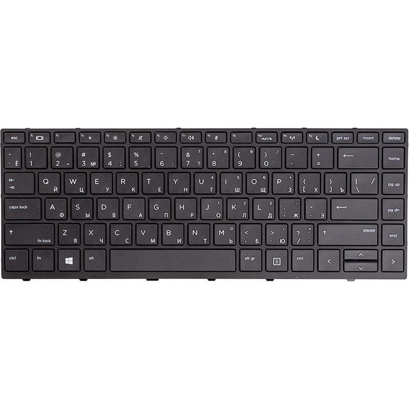 Клавиатура PowerPlant для ноутбука HP Probook 430 G5, 440 G5 черный, черный фрейм (KB310742)