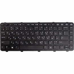 Клавіатура PowerPlant для ноутбука HP ProBook 430 G2, 440 G1, 630 G2 чорний, чорний фрейм (KB310744)