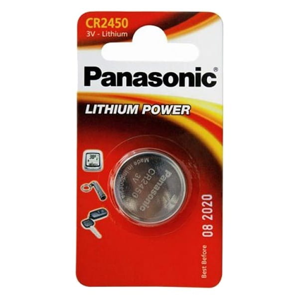 Батарейка Panasonic CR 2450 BL 1шт