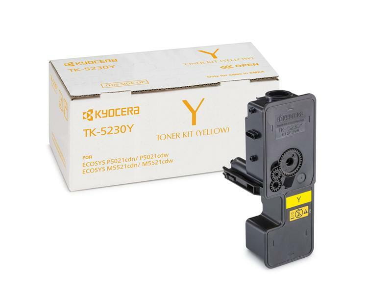 Тонер-картридж Kyocera Mita (1T02R9ANL0) M5521cdn/cdw/P5021cdn/cdw Yellow (TK-5230Y)