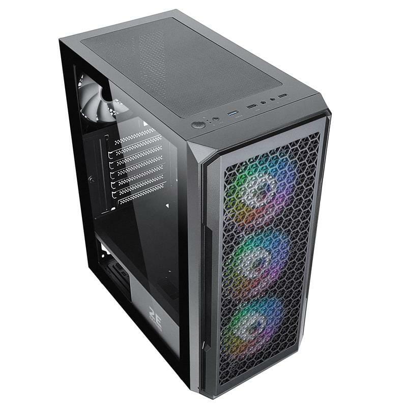 Корпус 2E Gaming Hexagon Black (2E-G338) без БЖ