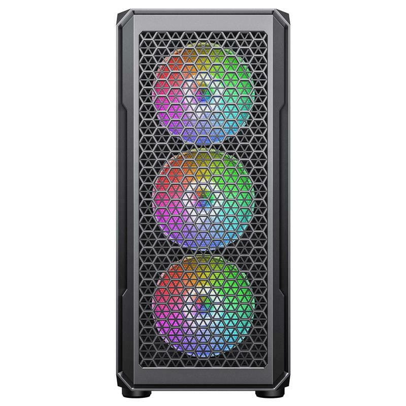 Корпус 2E Gaming Hexagon Black (2E-G338) без БЖ