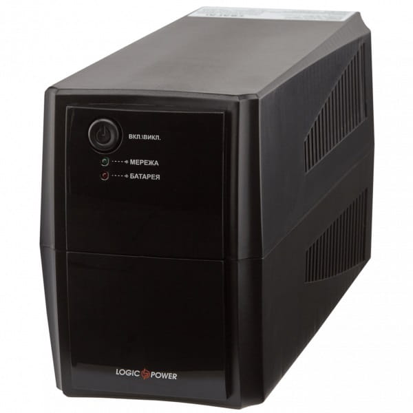 ИБП LogicPower LPM-525VA-P, Lin.int., AVR, 2 x евро, пластик