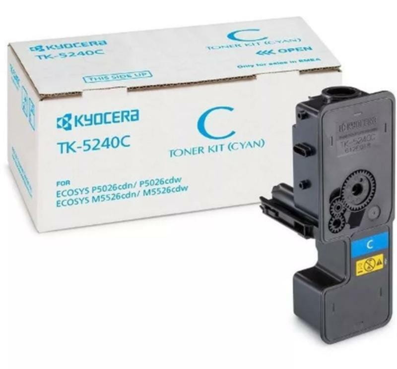 Тонер-картридж Kyocera Mita (1T02R7CNL0) M5526cdn/M5526cdw/P5026cdn/P5026cdw Cyan (TK-5240C)