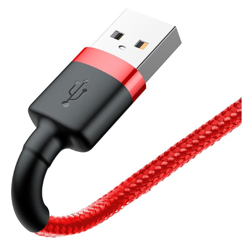 Кабель Baseus Cafule USB-Lightning, 2м Red-Red (CALKLF-C09)