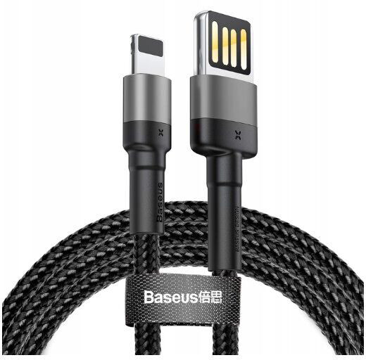 Кабель Baseus Cafule Special Edition USB-Lightning, 1м Grey (CALKLF-GG1)