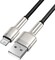 Фото - Кабель Baseus Cafule Metal USB-Lightning, 1м Black (CALJK-A01) | click.ua