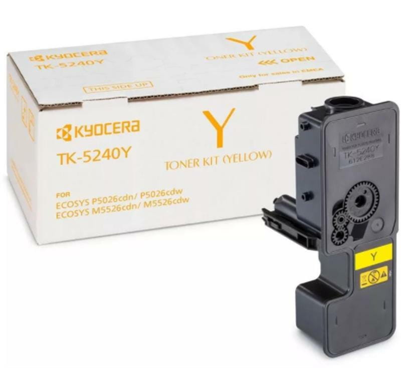 Тонер-картридж Kyocera Mita (1T02R7ANL0) M5526cdn/M5526cdw/P5026cdn/P5026cdw Yellow (TK-5240Y)