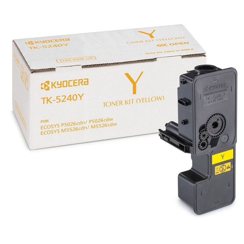 Тонер-картридж Kyocera Mita (1T02R7ANL0) M5526cdn/M5526cdw/P5026cdn/P5026cdw Yellow (TK-5240Y)