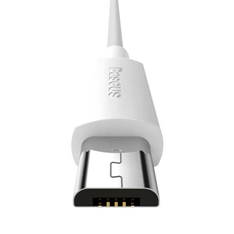 Кабель Baseus Simple Wisdom USB - micro USB (M/M), 1.5 м, White (TZCAMZJ-02)