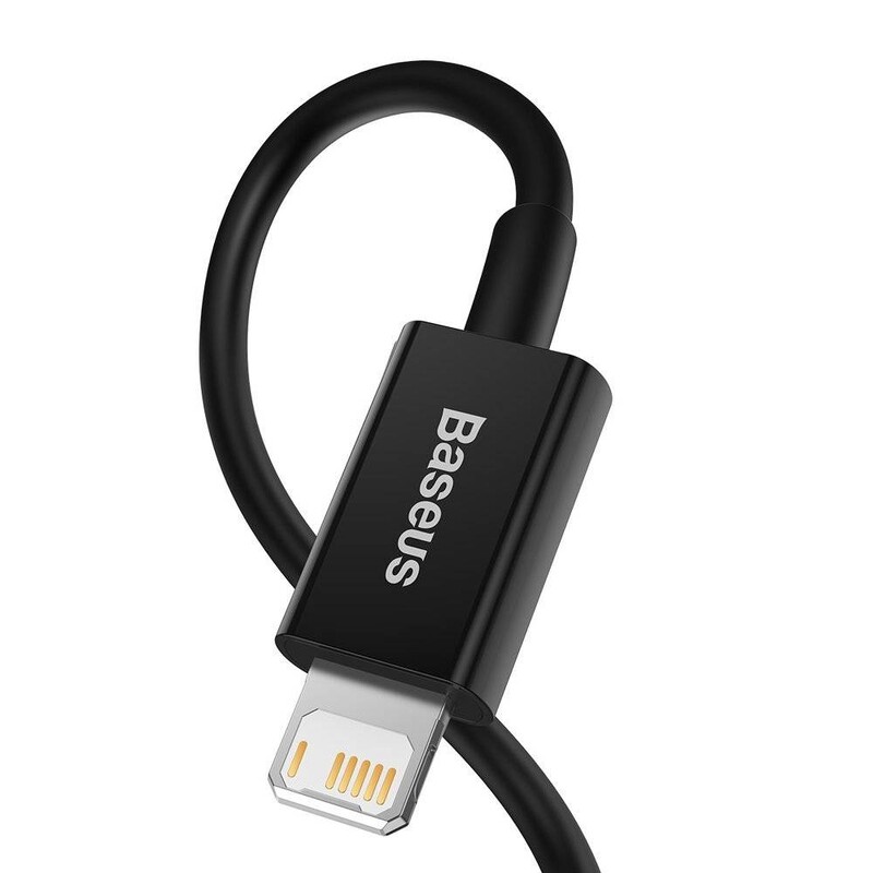 Кабель Baseus Superior Fast Charging USB-Lightning, 1м Black (CALYS-A01)