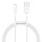 Фото - Кабель Baseus Superior Fast Charging USB-Lightning, 2м White (CALYS-C02) | click.ua