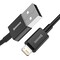 Фото - Кабель Baseus Superior Fast Charging USB-Lightning, 2м Black (CALYS-C01) | click.ua