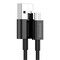 Фото - Кабель Baseus Superior Fast Charging USB-microUSB, 2м Black (CAMYS-A01) | click.ua