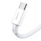 Фото - Кабель Baseus Superior Fast Charging USB - USB Type-C (M/M), 2 м, White (CATYS-A02) | click.ua
